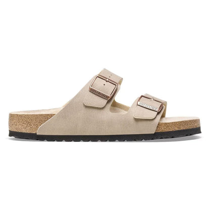 Birkenstock Shearling Two-Strap Sandal - Arizona